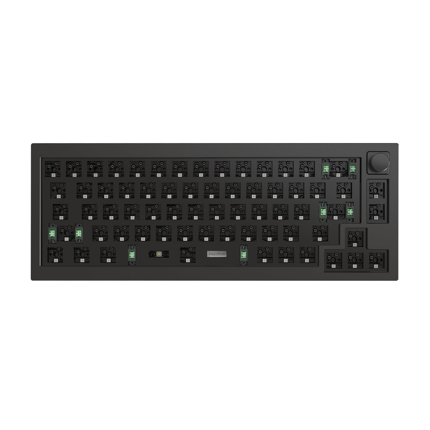 Keychron Q2 QMK Benutzerdefinierte mechanische Tastatur (US-ANSI-Layout)