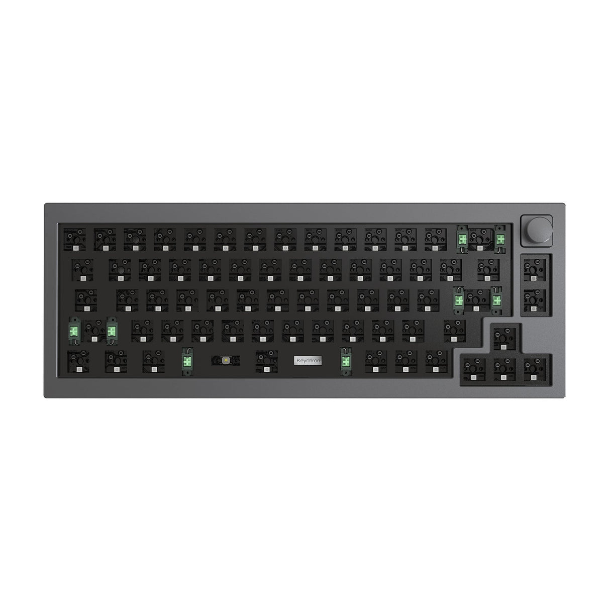 Keychron Q2 QMK Benutzerdefinierte mechanische Tastatur (US-ANSI-Layout)