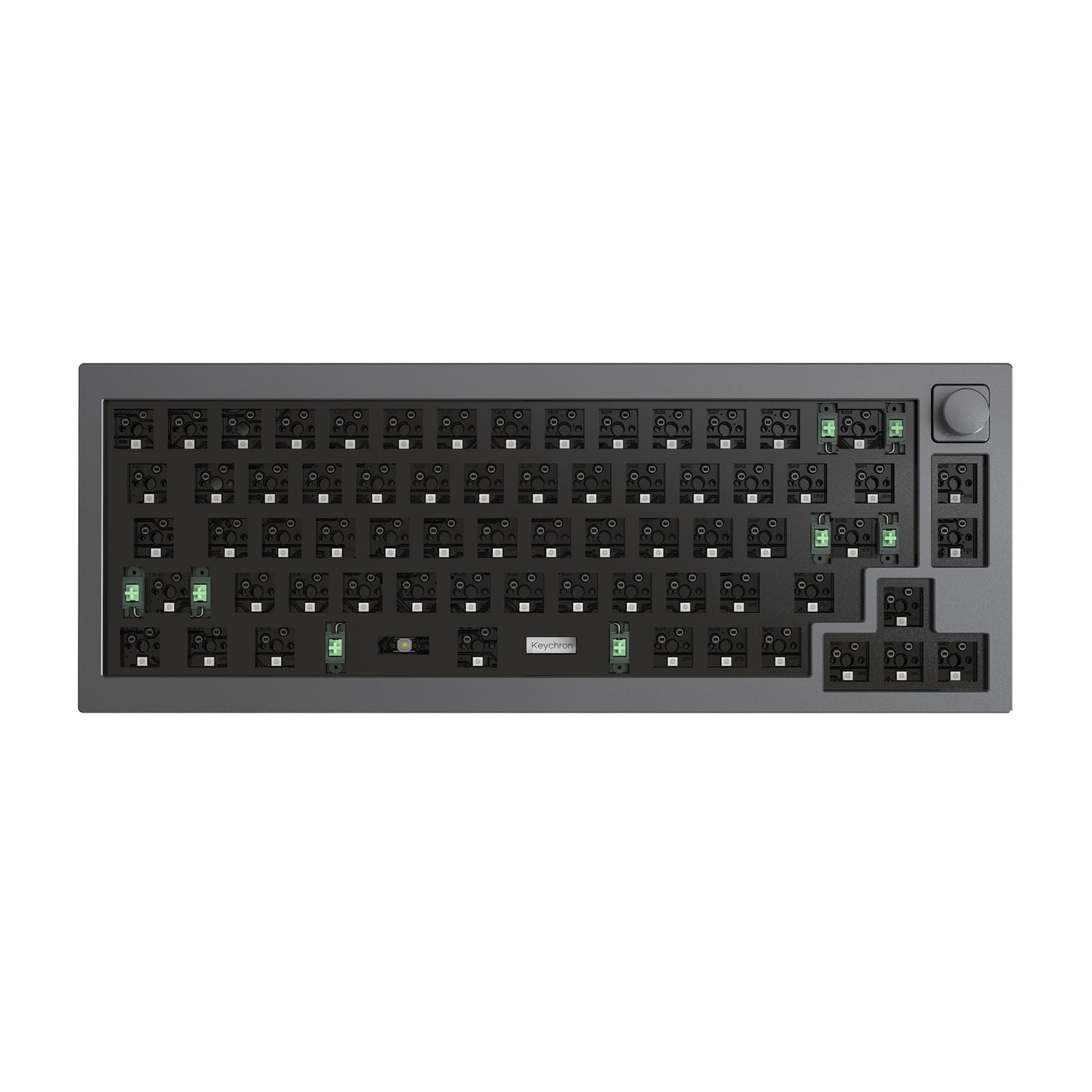 Keychron Q2 QMK Benutzerdefinierte mechanische Tastatur (US-ANSI-Layout)