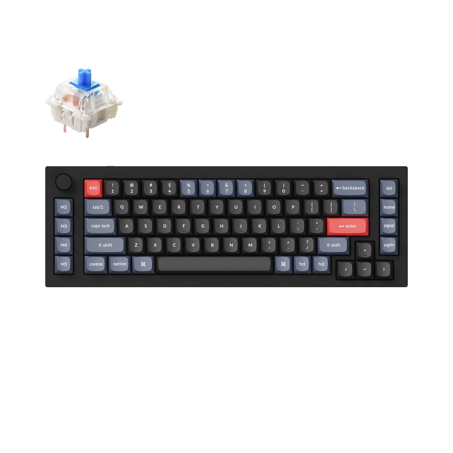 Keychron Q65 QMK Benutzerdefinierte Mechanische Tastatur (US-Layout)
