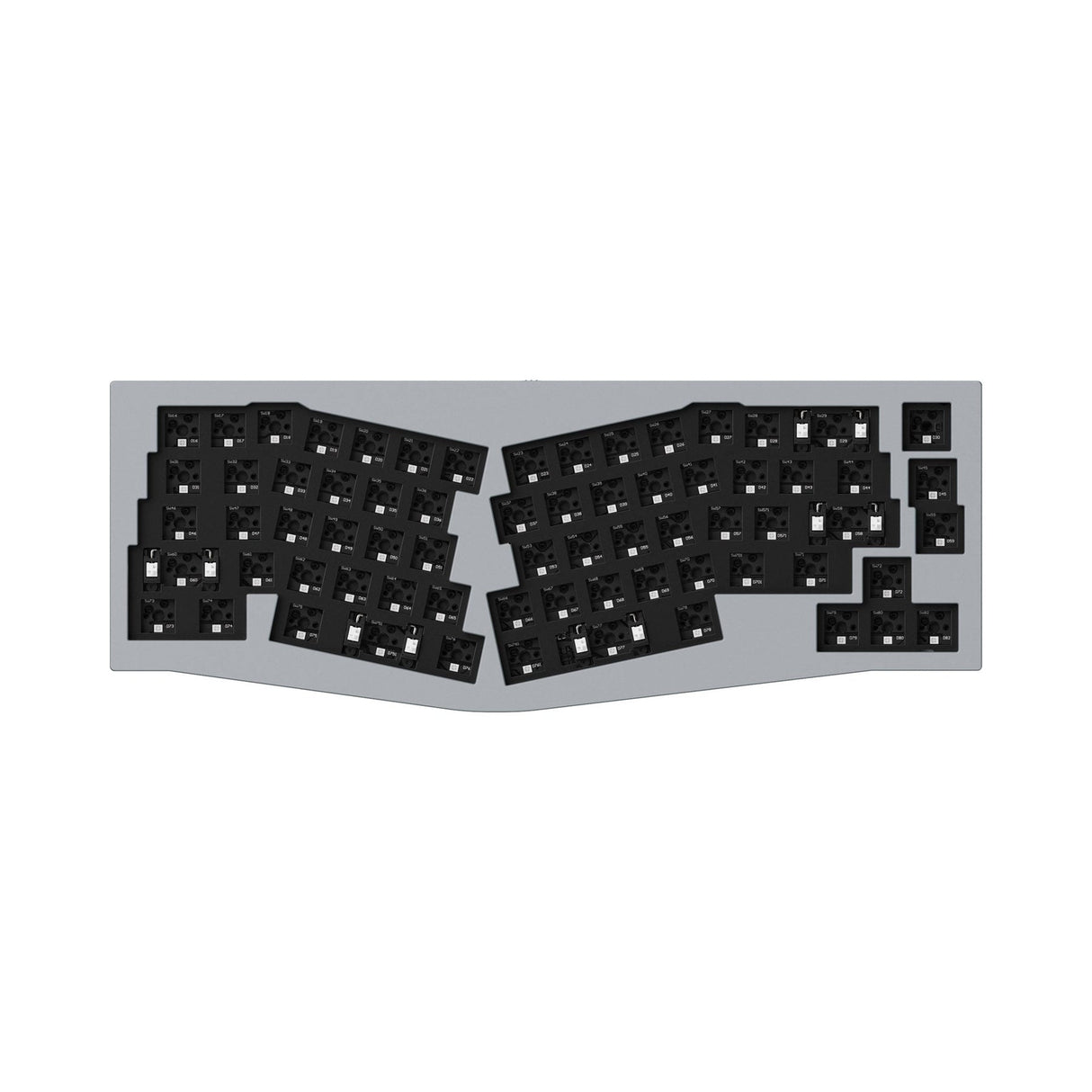 Keychron Q8 (Alice Layout) QMK Benutzerdefinierte Mechanische Tastatur (US ANSI Layout)