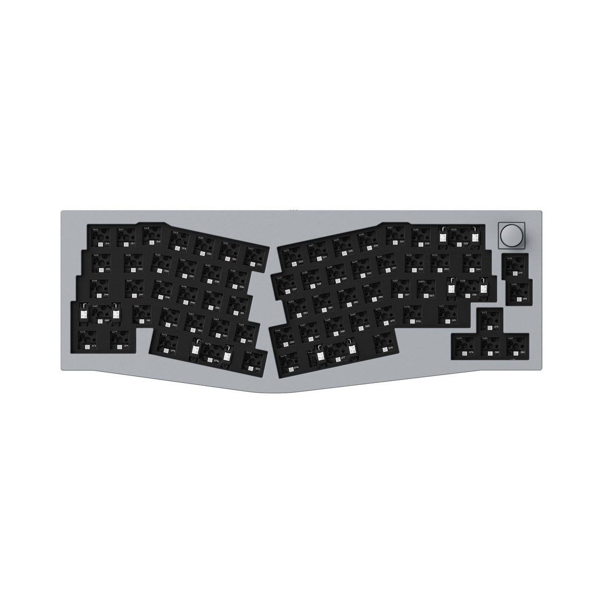 Keychron Q8 (Alice Layout) QMK Benutzerdefinierte Mechanische Tastatur (US ANSI Layout)