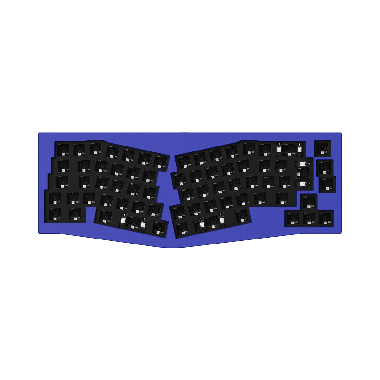 Keychron Q8 (Alice Layout) QMK Benutzerdefinierte Mechanische Tastatur (US ANSI Layout)