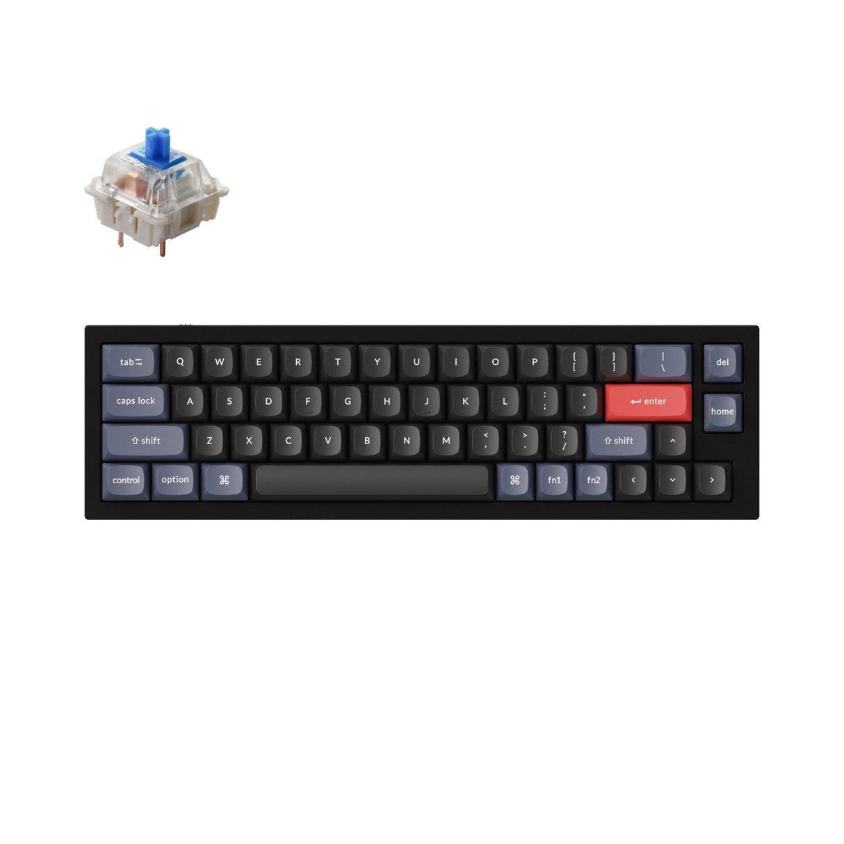 Keychron Q9 QMK Benutzerdefinierte Mechanische Tastatur (US ANSI Layout)