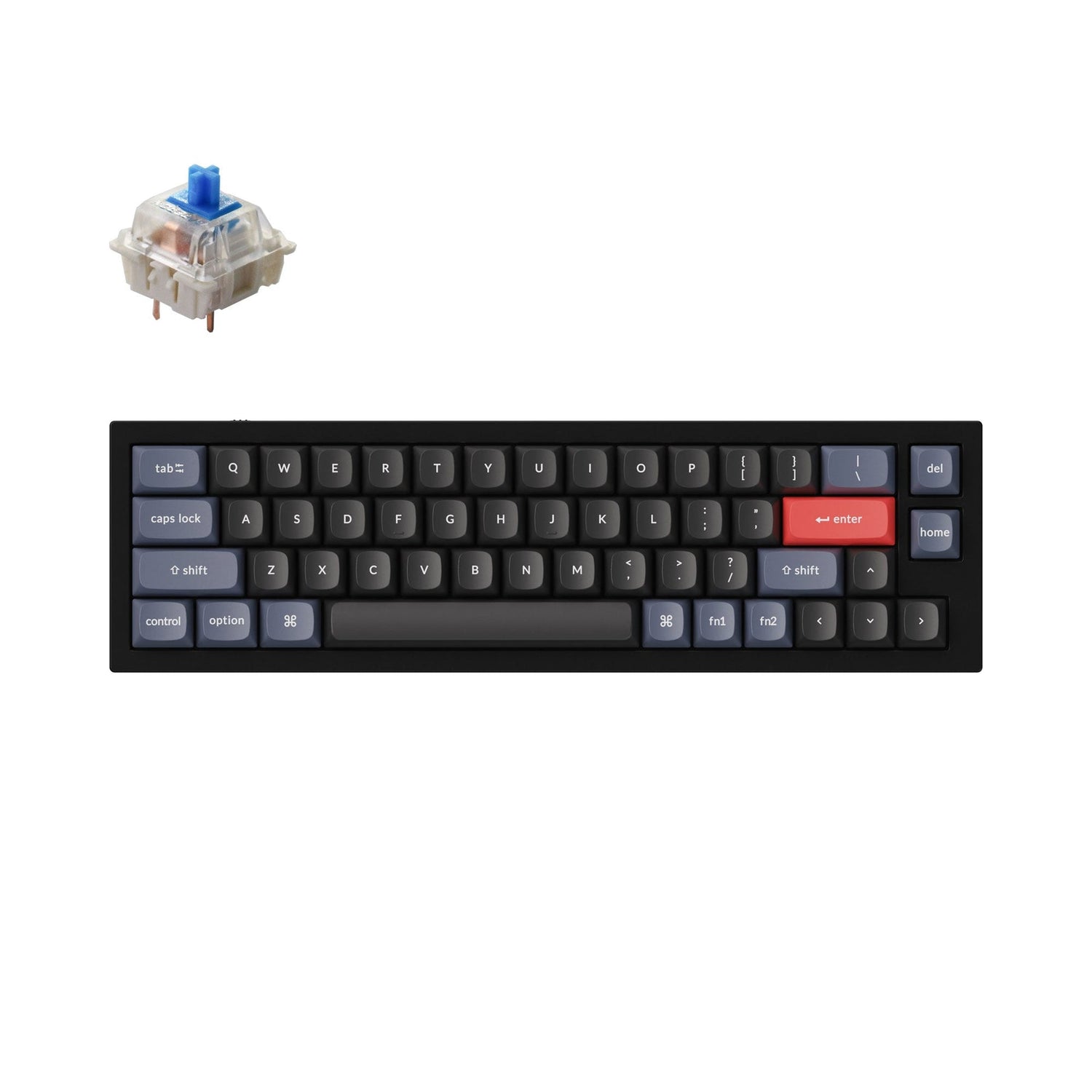 Keychron Q9 QMK Benutzerdefinierte Mechanische Tastatur (US ANSI Layout)