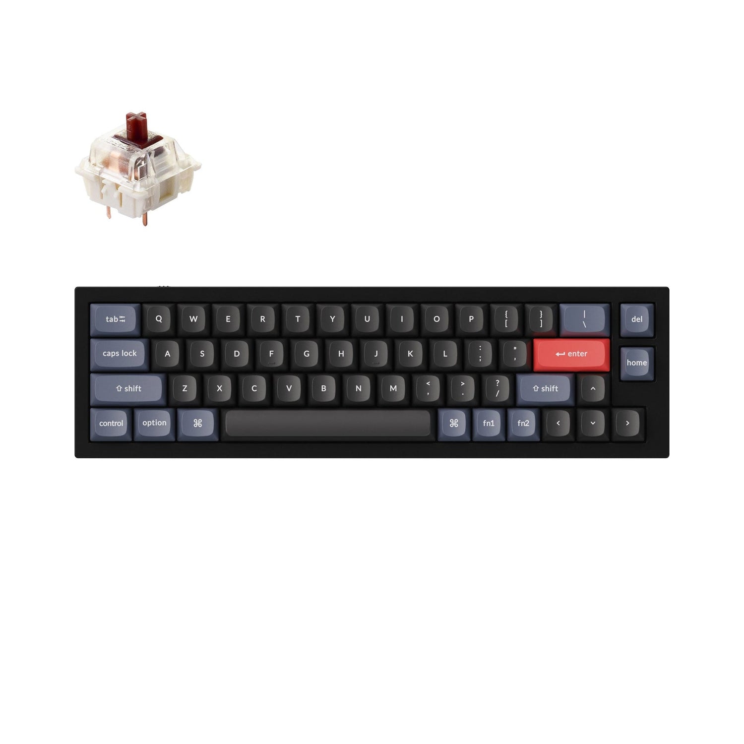 Keychron Q9 QMK Benutzerdefinierte Mechanische Tastatur (US ANSI Layout)