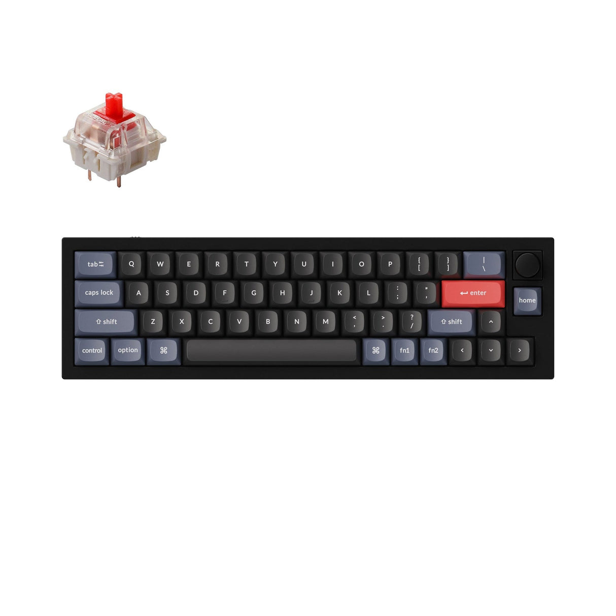 Keychron Q9 QMK Benutzerdefinierte Mechanische Tastatur (US ANSI Layout)