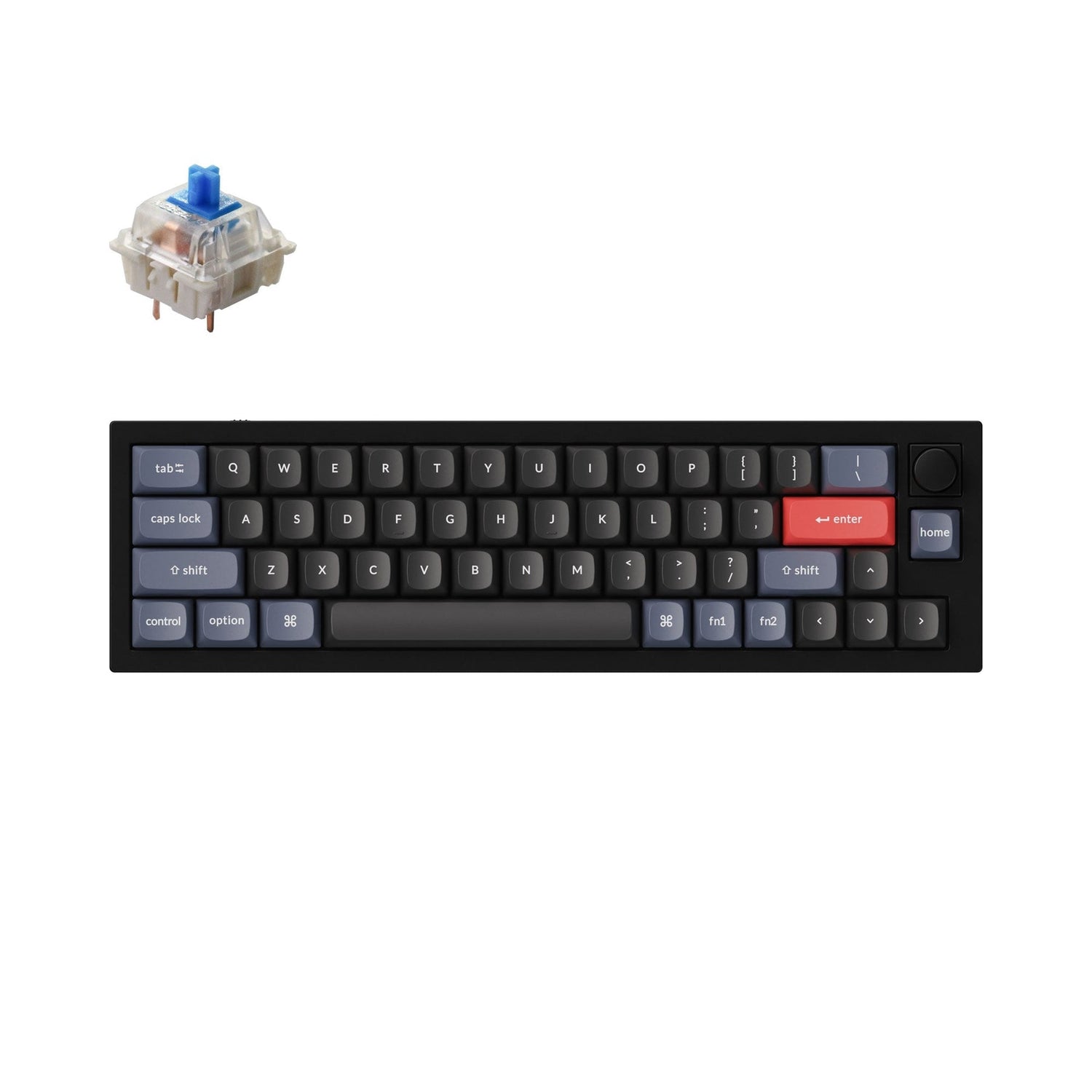 Keychron Q9 QMK Benutzerdefinierte Mechanische Tastatur (US ANSI Layout)