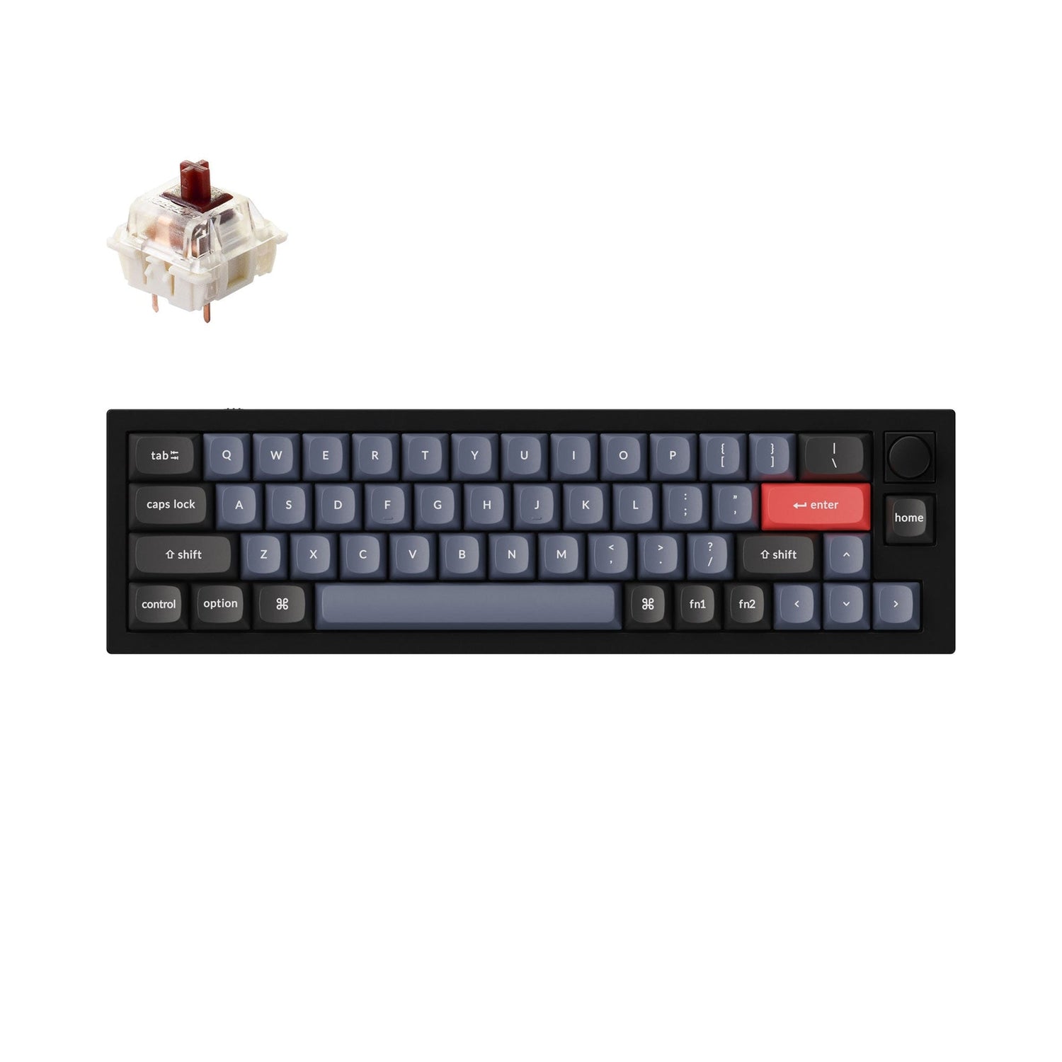 Keychron Q9 QMK Benutzerdefinierte Mechanische Tastatur (US ANSI Layout)