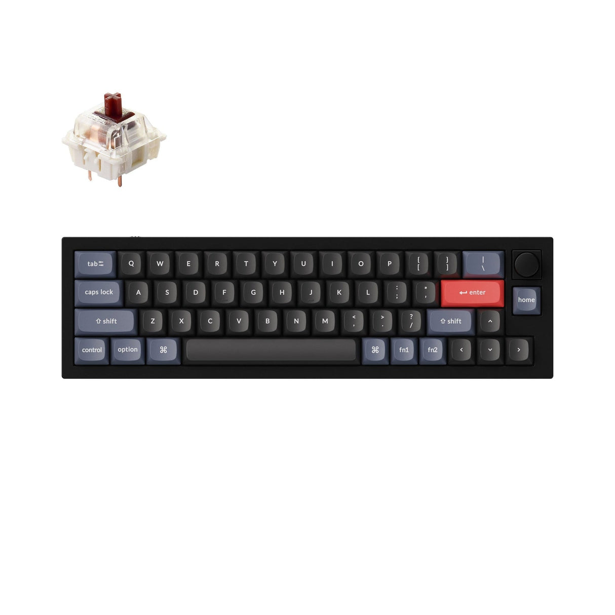 Keychron Q9 QMK Benutzerdefinierte Mechanische Tastatur (US ANSI Layout)