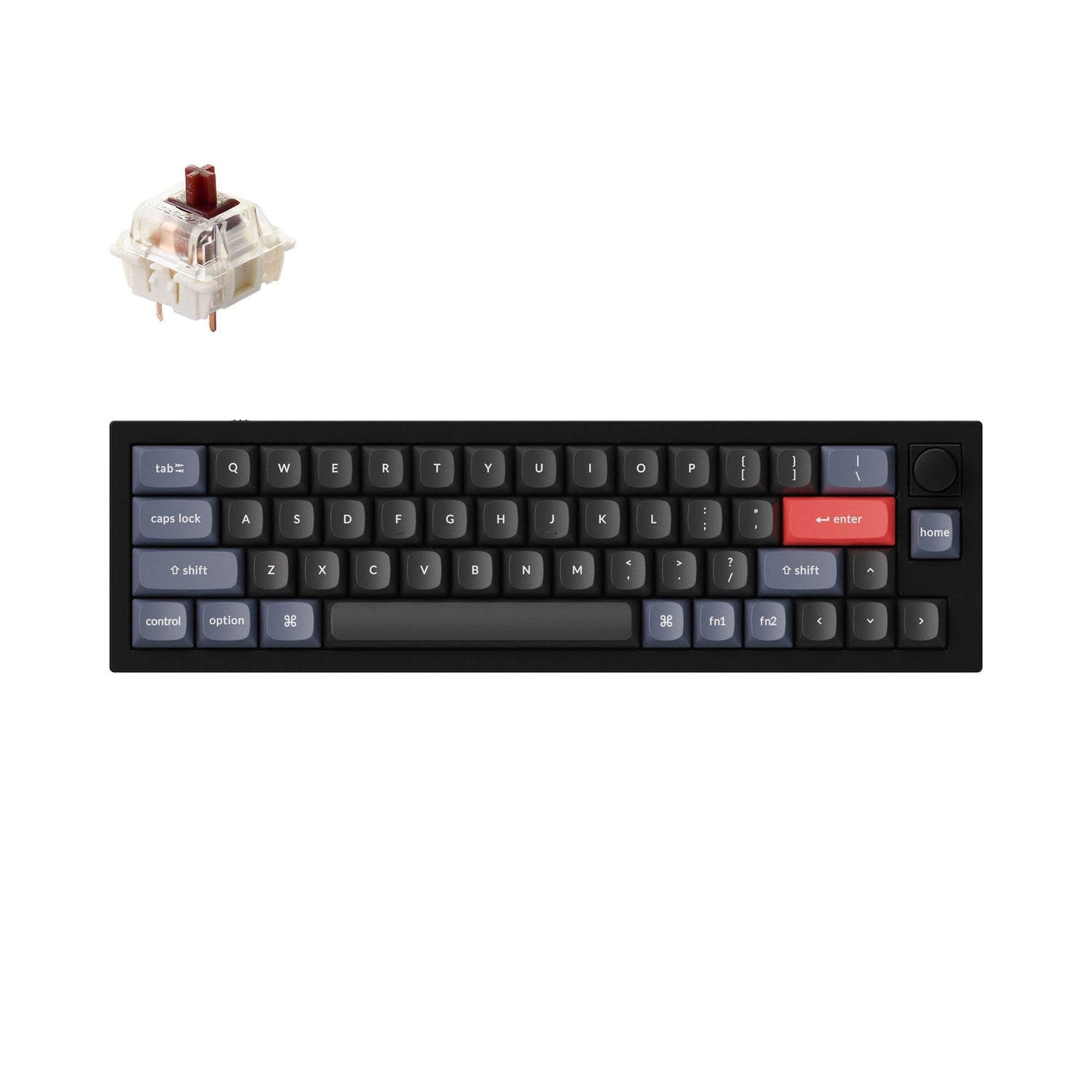 Keychron Q9 QMK Benutzerdefinierte Mechanische Tastatur (US ANSI Layout)