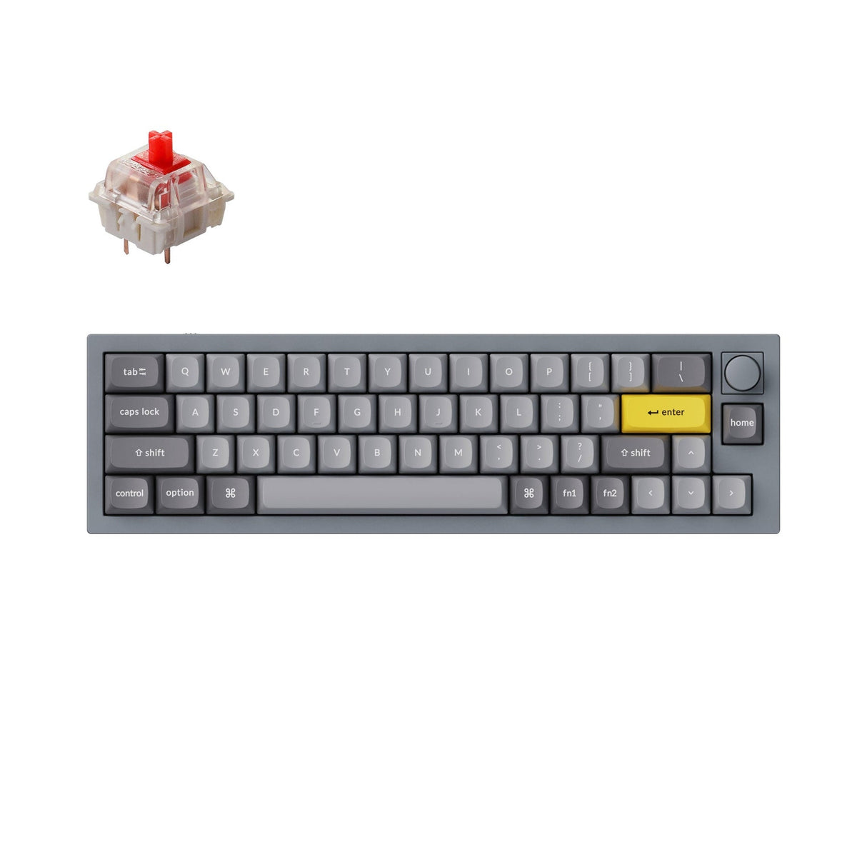 Keychron Q9 QMK Benutzerdefinierte Mechanische Tastatur (US ANSI Layout)