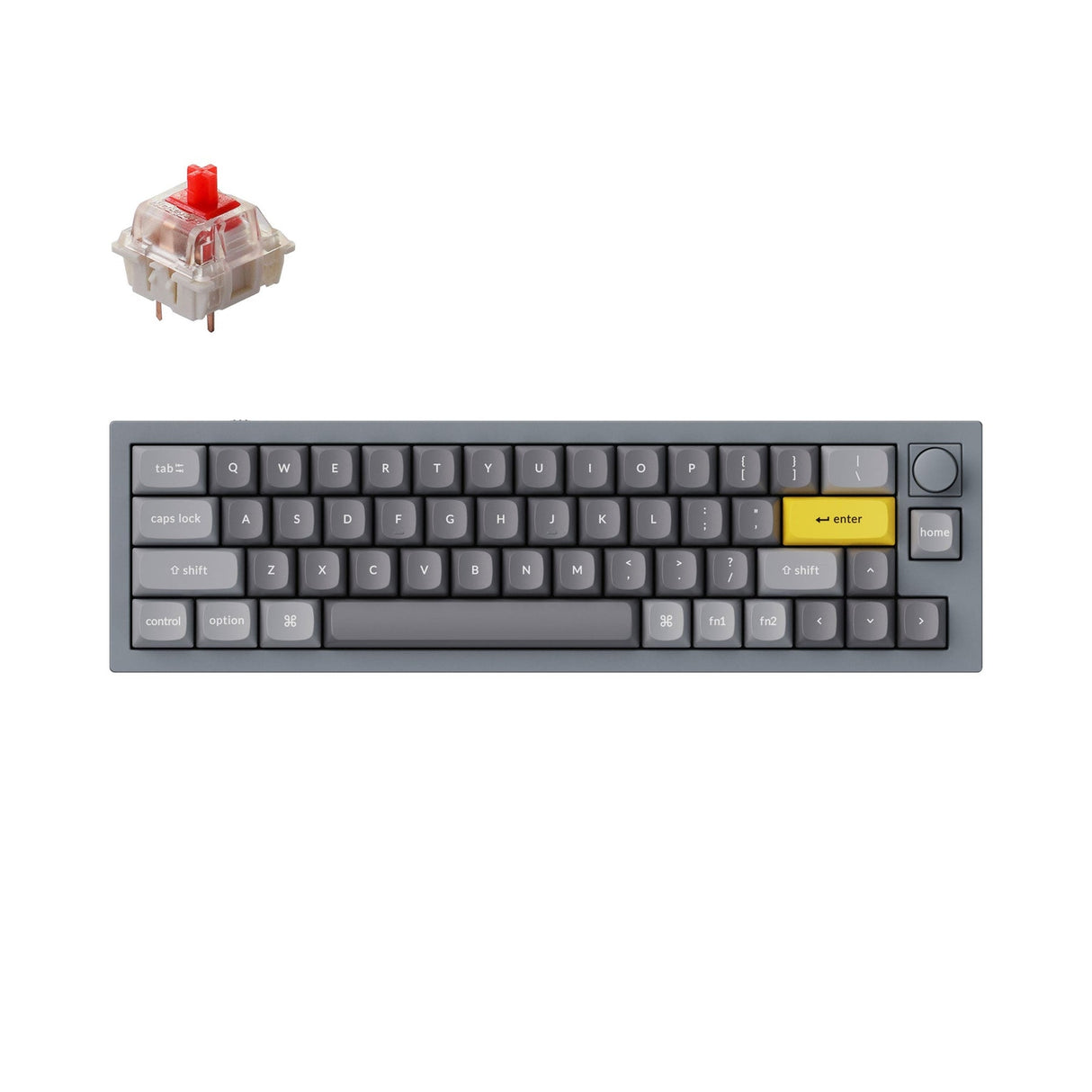 Keychron Q9 QMK Benutzerdefinierte Mechanische Tastatur (US ANSI Layout)