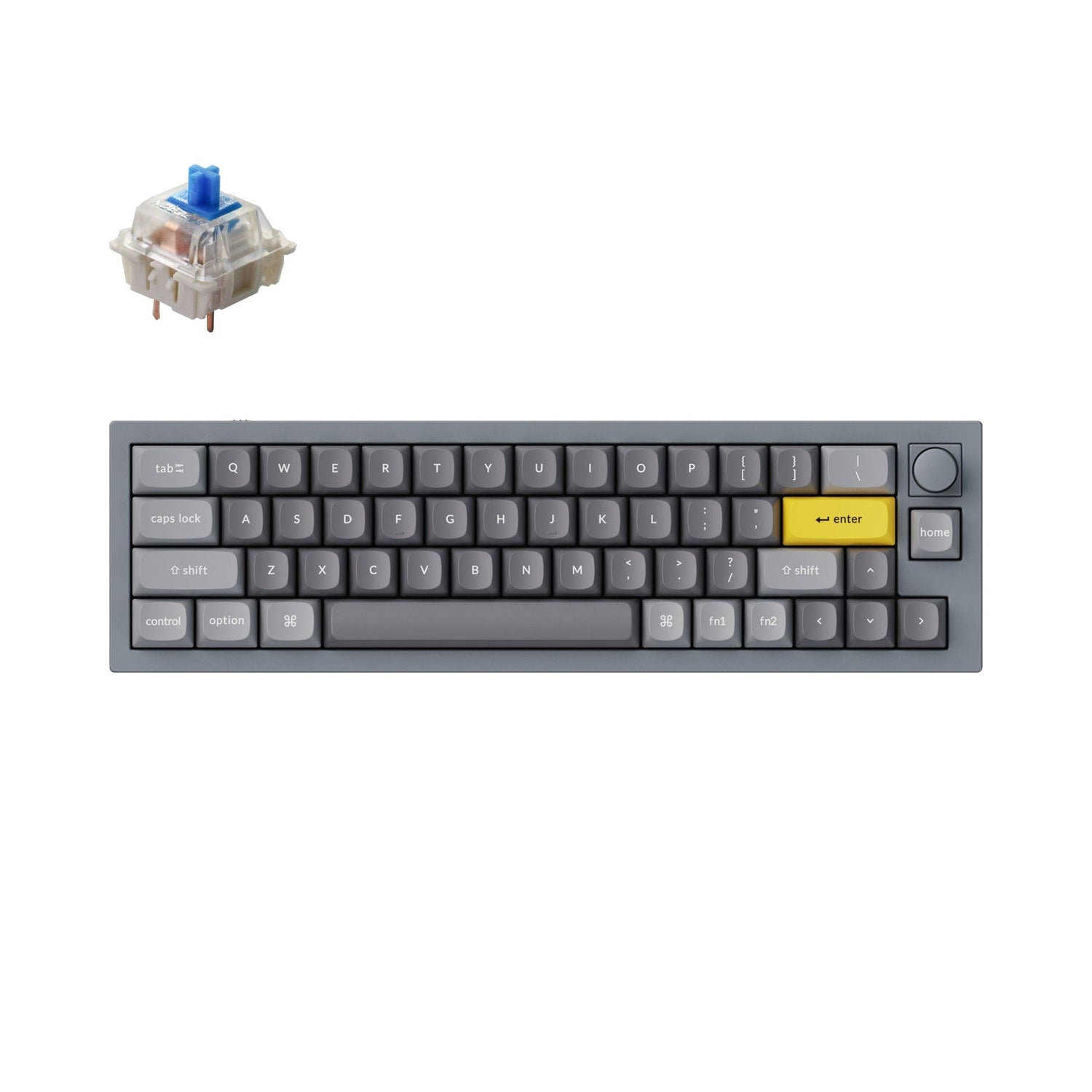 Keychron Q9 QMK Benutzerdefinierte Mechanische Tastatur (US ANSI Layout)