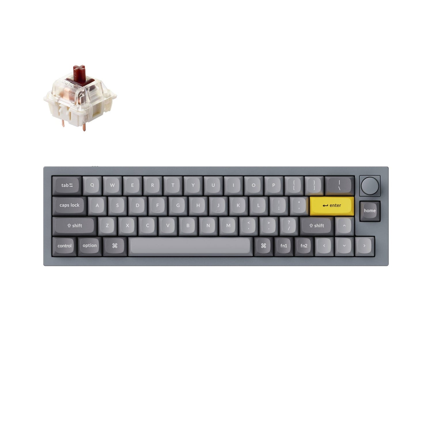 Keychron Q9 QMK Benutzerdefinierte Mechanische Tastatur (US ANSI Layout)