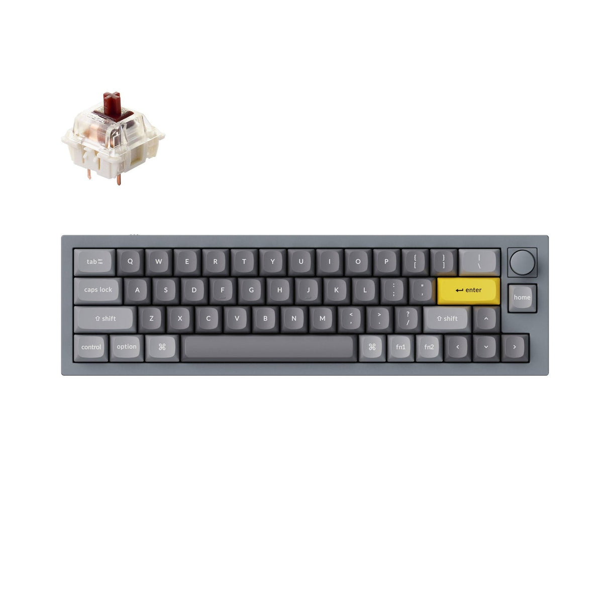 Keychron Q9 QMK Benutzerdefinierte Mechanische Tastatur (US ANSI Layout)