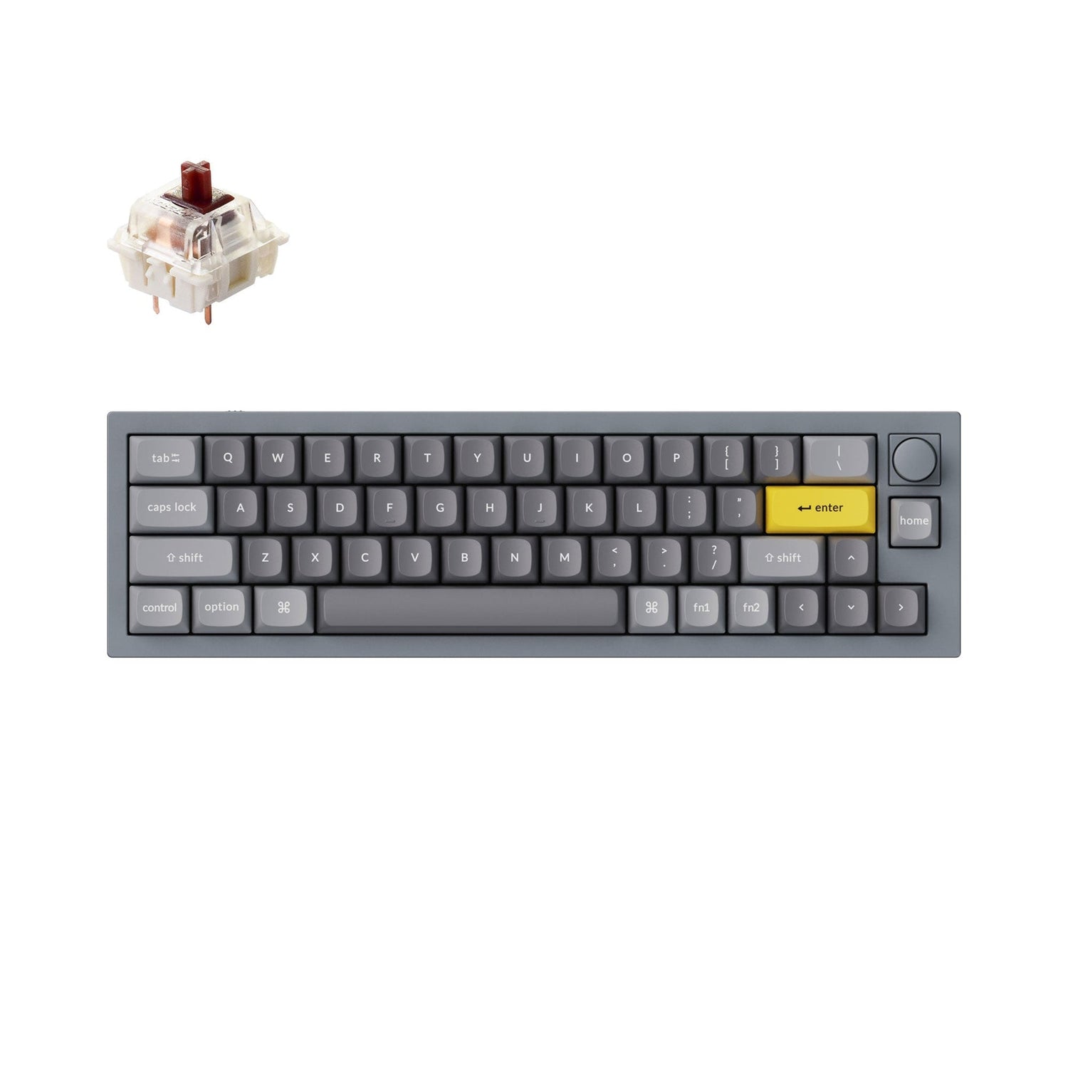 Keychron Q9 QMK Benutzerdefinierte Mechanische Tastatur (US ANSI Layout)