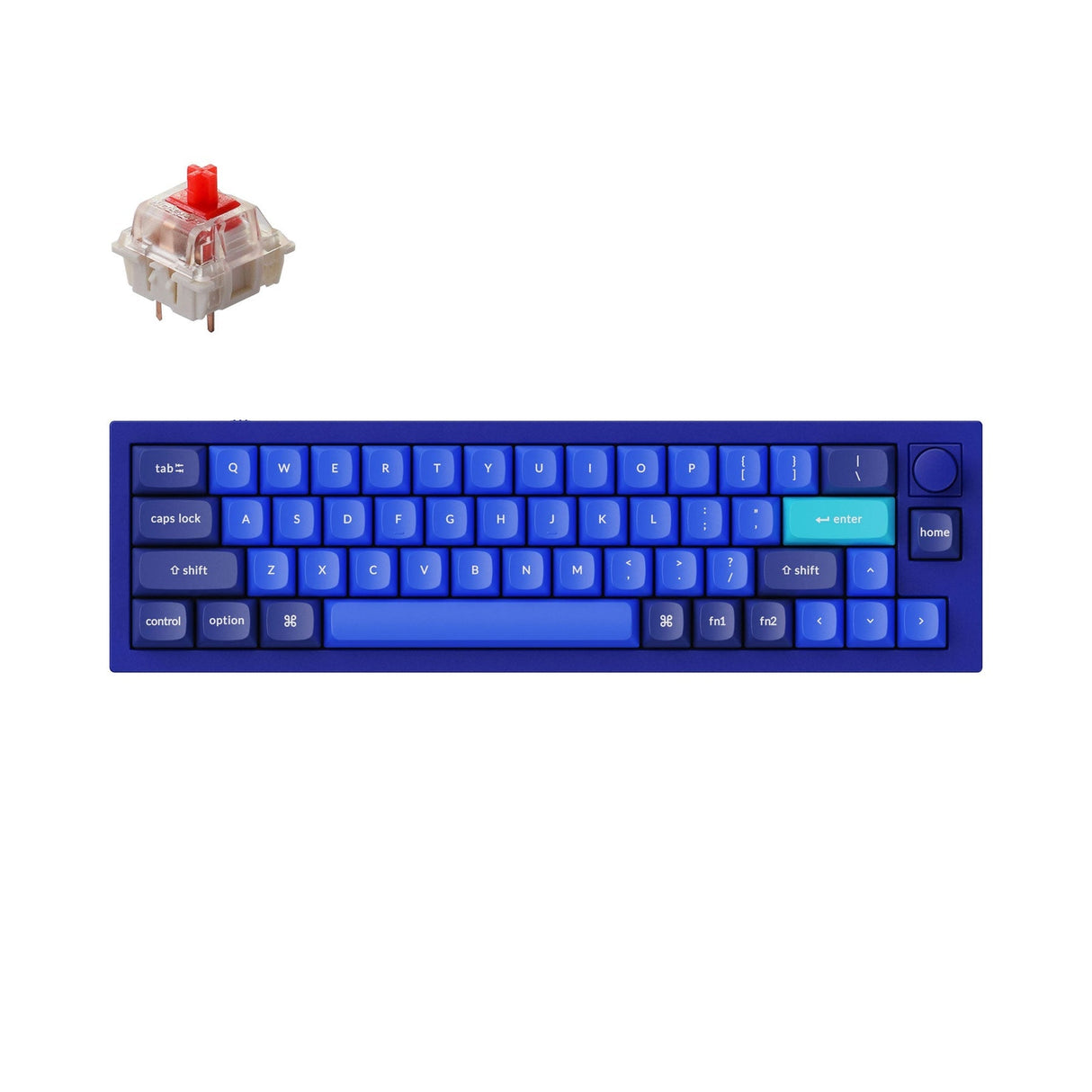 Keychron Q9 QMK Benutzerdefinierte Mechanische Tastatur (US ANSI Layout)