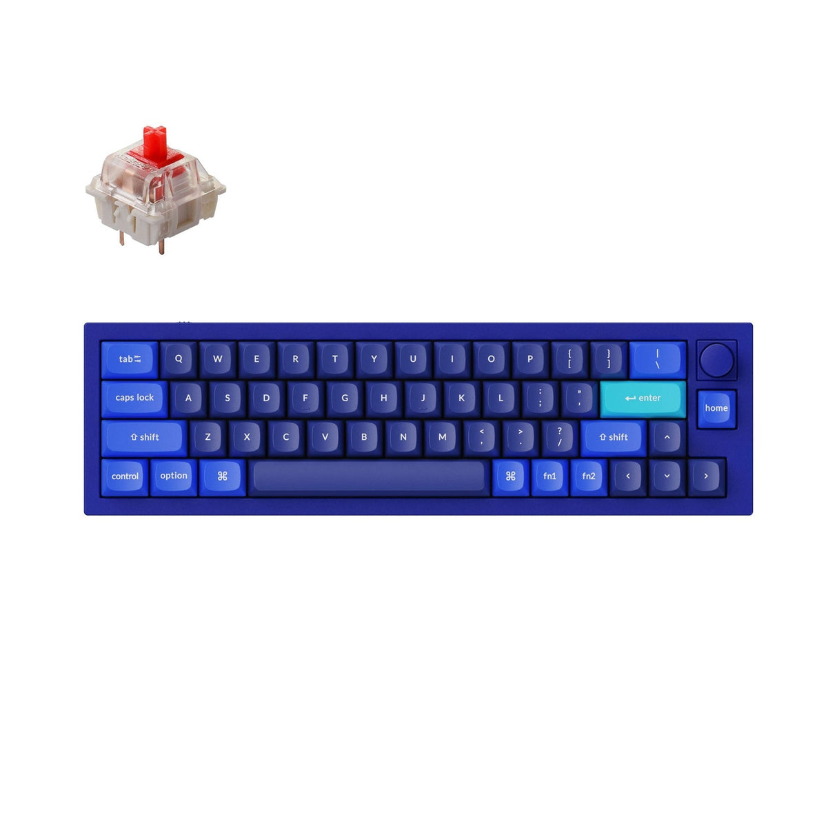 Keychron Q9 QMK Benutzerdefinierte Mechanische Tastatur (US ANSI Layout)