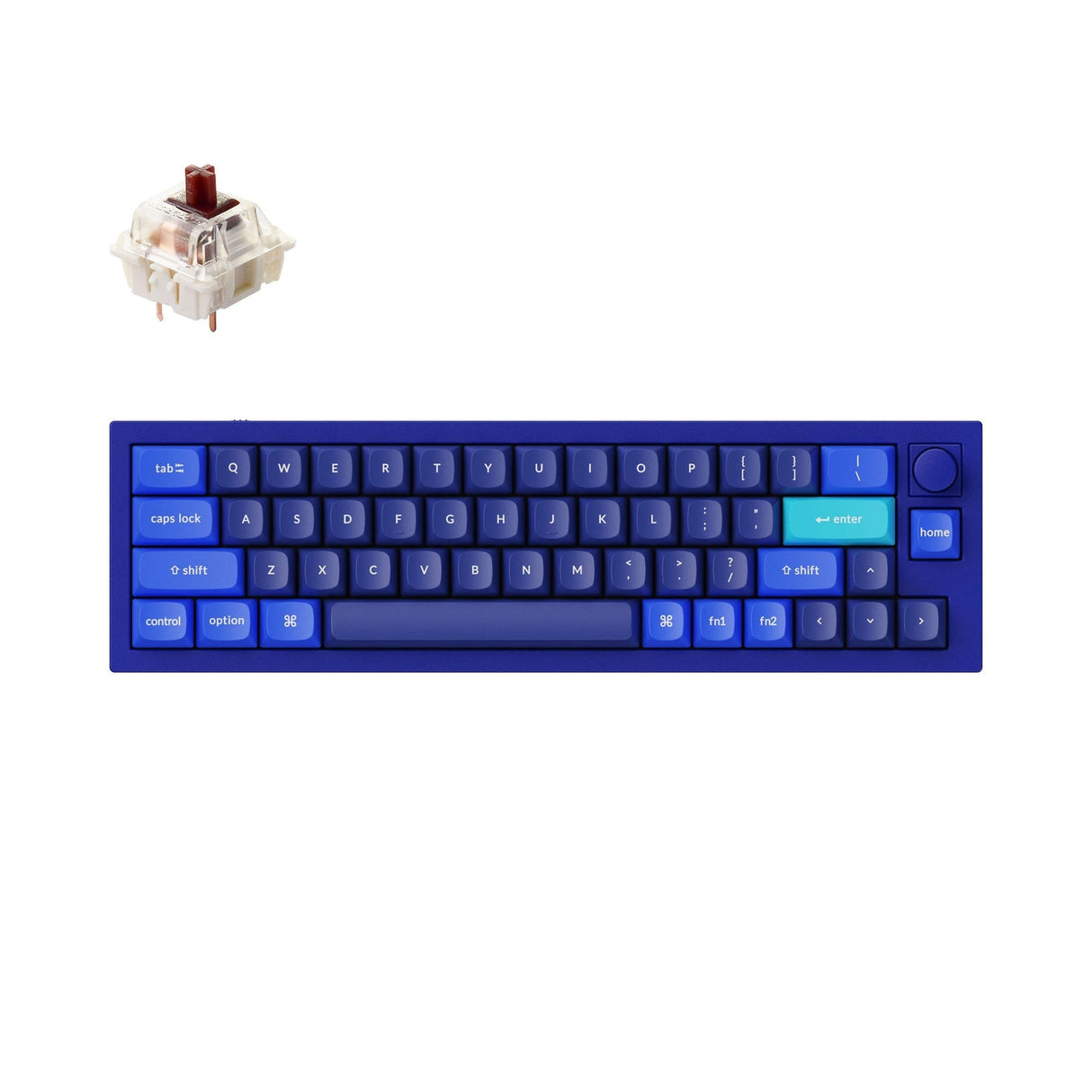 Keychron Q9 QMK Benutzerdefinierte Mechanische Tastatur (US ANSI Layout)