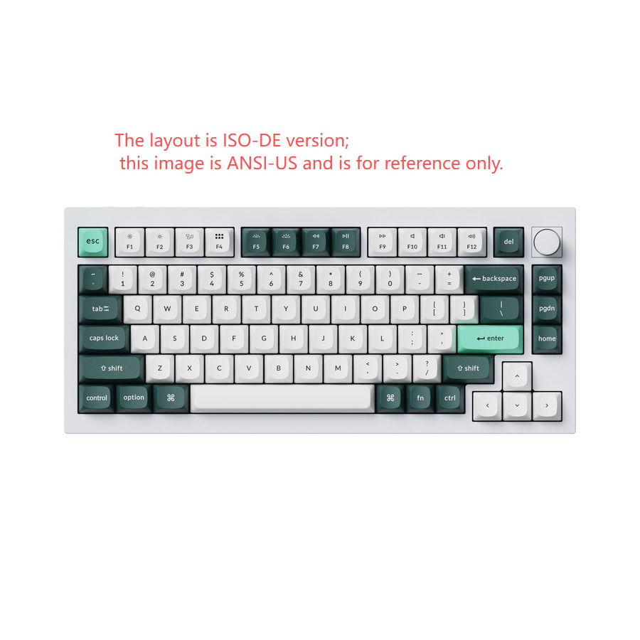 Keychron Q1 HE QMK Wireless Custom Keyboard ISO Layout Collection
