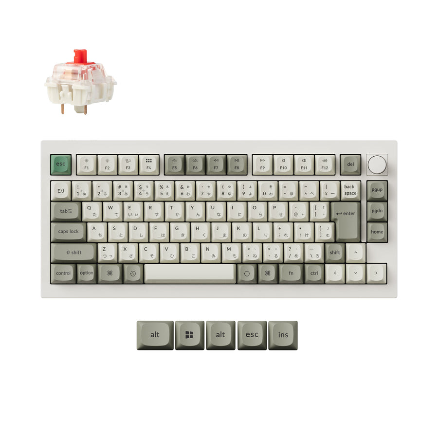 Keychron Q1 Max QMK/VIA Wireless Custom Mechanical Keyboard ISO Layout Collection
