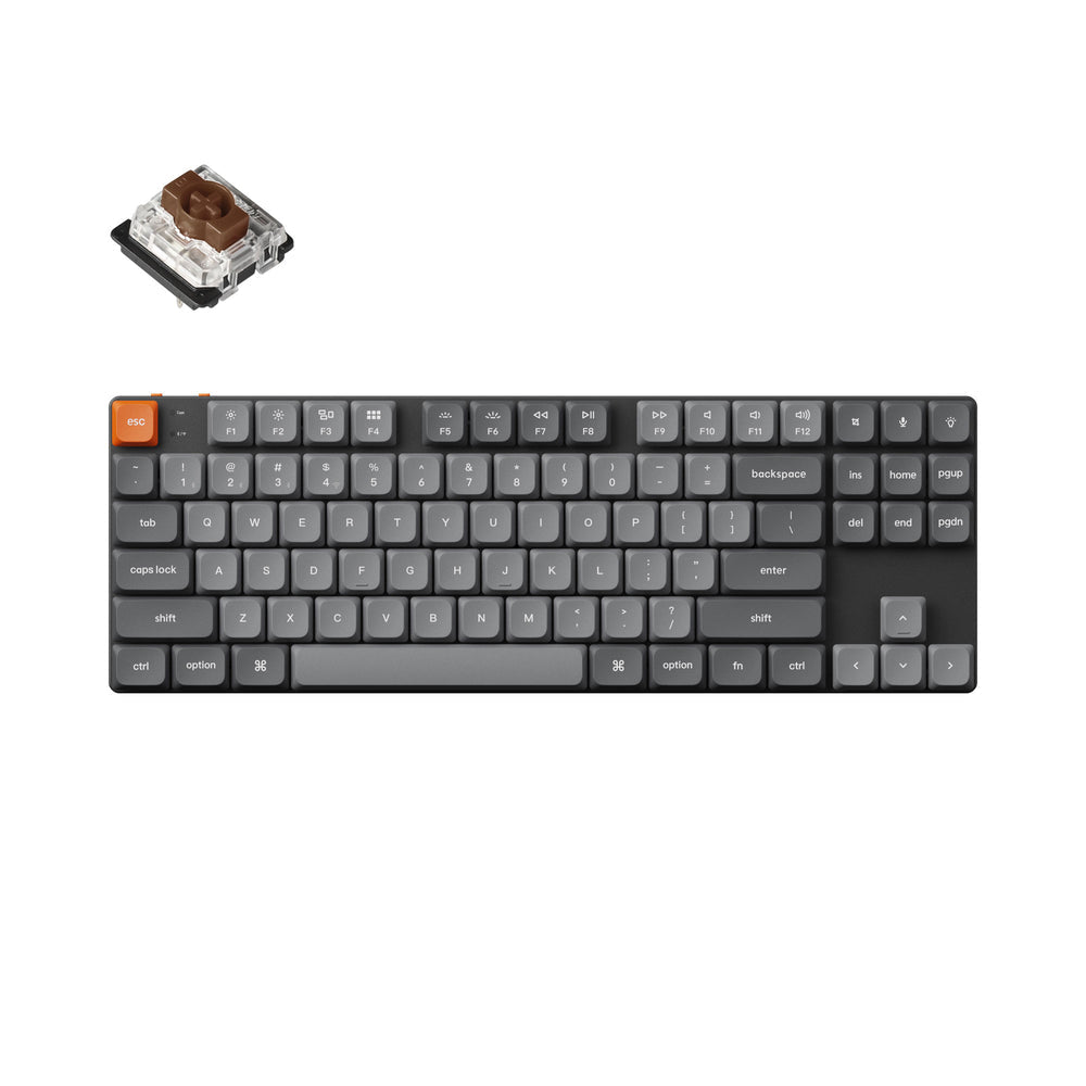 Keychron K1 Max QMK Wireless Custom Mechanical Keyboard ISO Layout Collection