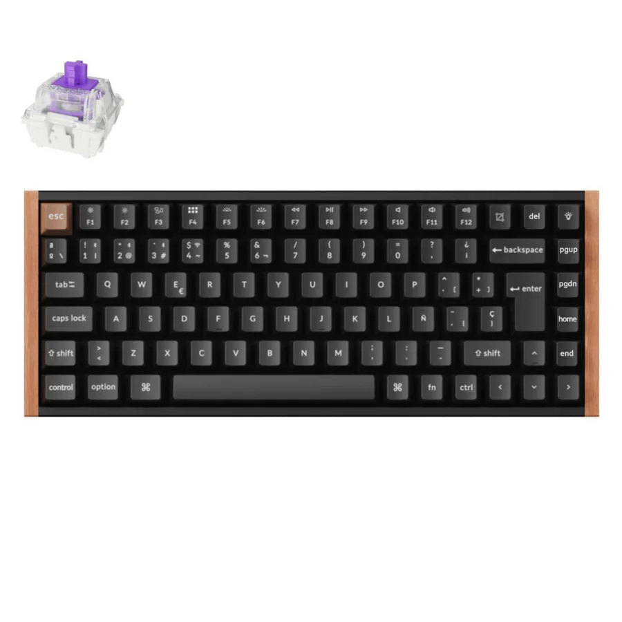 Keychron K2 HE Wireless Magnetic Switch Benutzerdefinierte Tastatur ISO Layout Kollektion