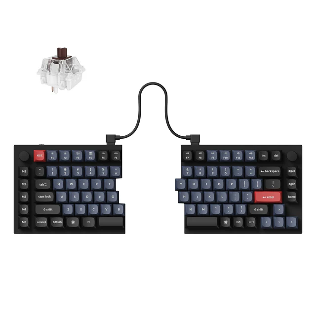 Keychron Q11 QMK Custom Mechanical Keyboard (US Layout)