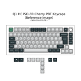 Keychron Q1 HE QMK Kabellose Custom Tastatur ISO Layout Kollektion