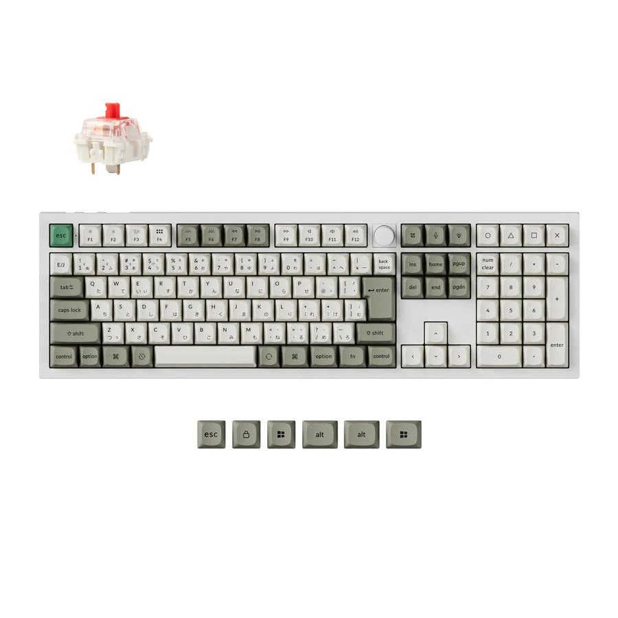 Keychron Q6 Max QMK/VIA Wireless Custom Mechanical Keyboard ISO Layout Collection