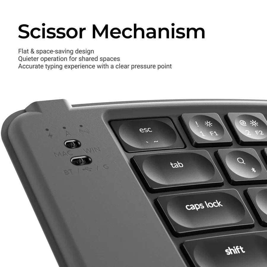 Keychron B11 Pro Ultra-Slim Wireless Foldable Keyboard(ANSI US Layout)