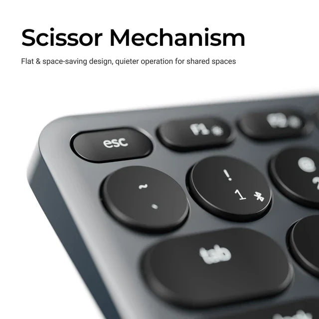 Keychron B4 Pro Ultra-Slim Kabellose Tastatur (US ANSI Layout)