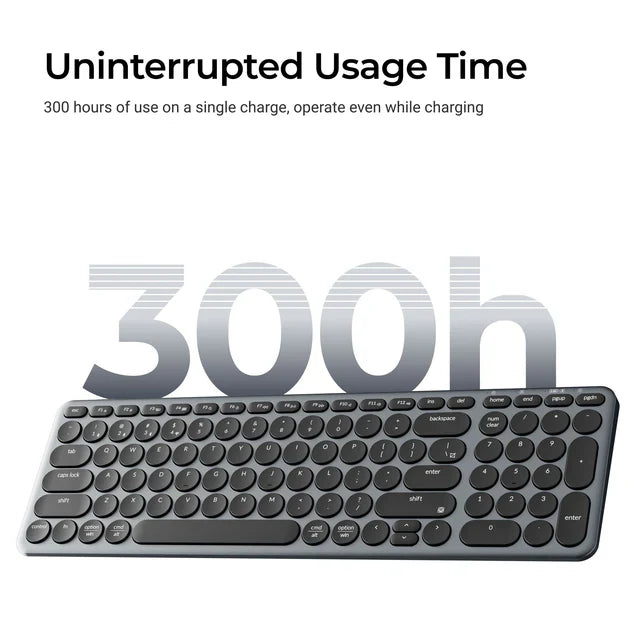 Keychron B4 Pro Ultra-Slim Kabellose Tastatur (US ANSI Layout)