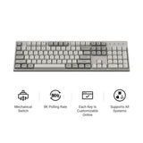 Keychron C2 Pro 8K QMK Wired Custom Mechanical Keyboard (US ANSI Layout)
