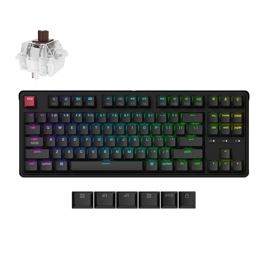 Keychron C3 Pro 8K QMK Kabelgebundene benutzerdefinierte mechanische Tastatur