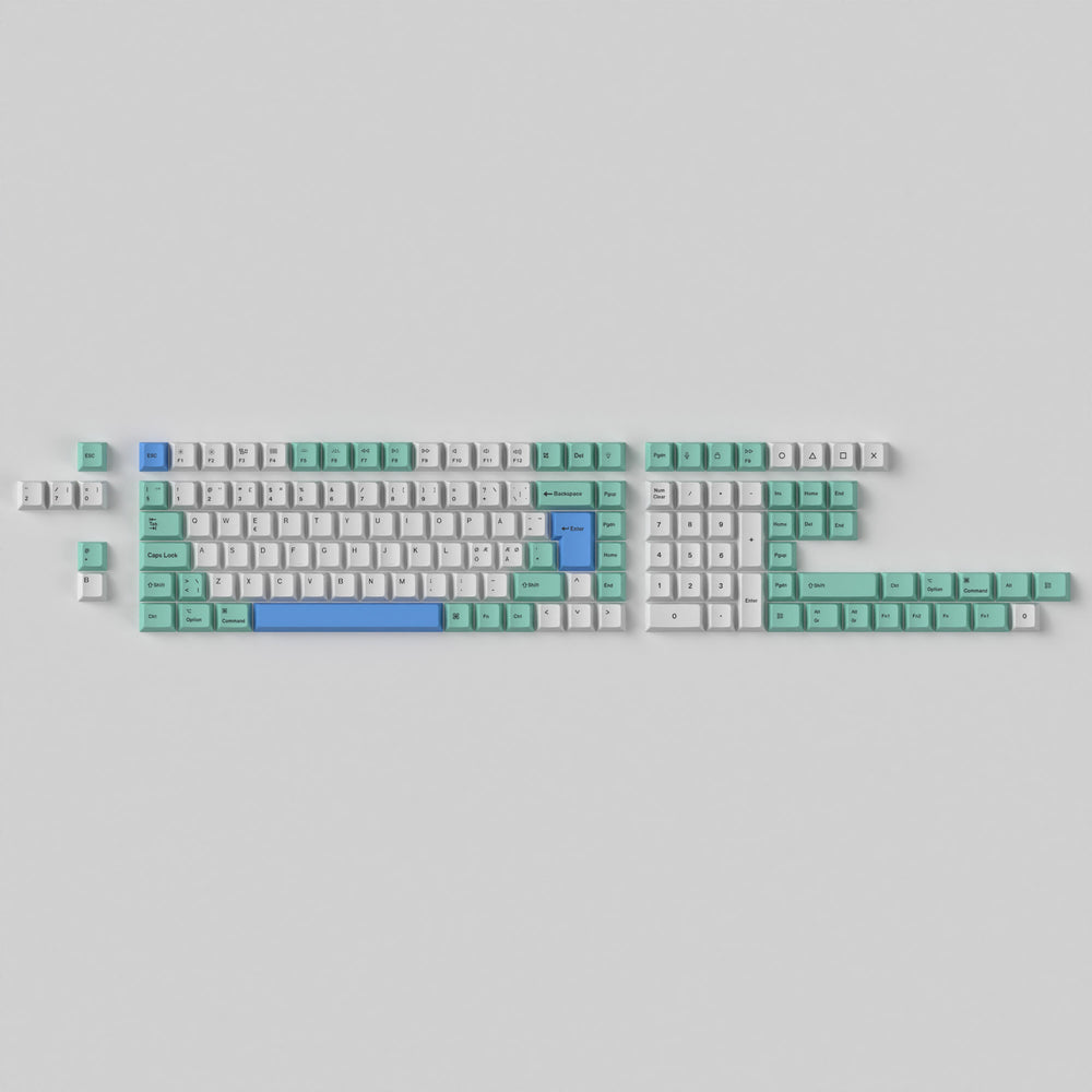 ISO Cherry Profile Dye-Sub PBT Full Set Keycap Set - Iceberg – Keychron ...