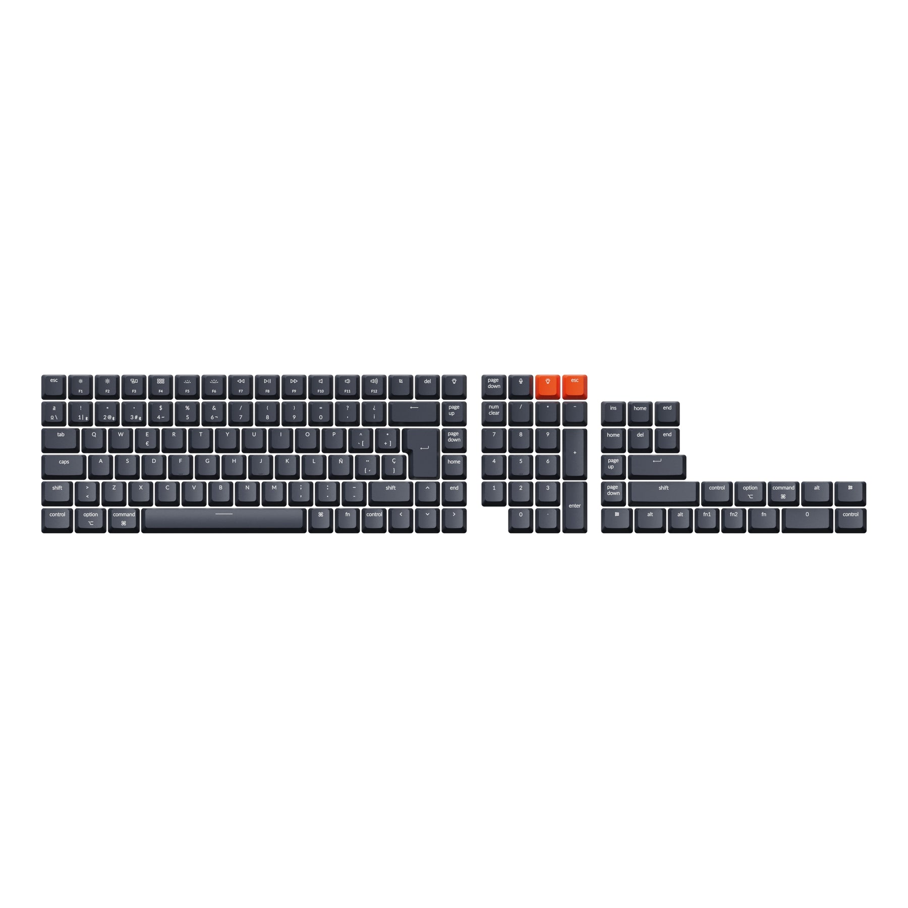 ISO ABS Komplettes Tastenkappen-Set