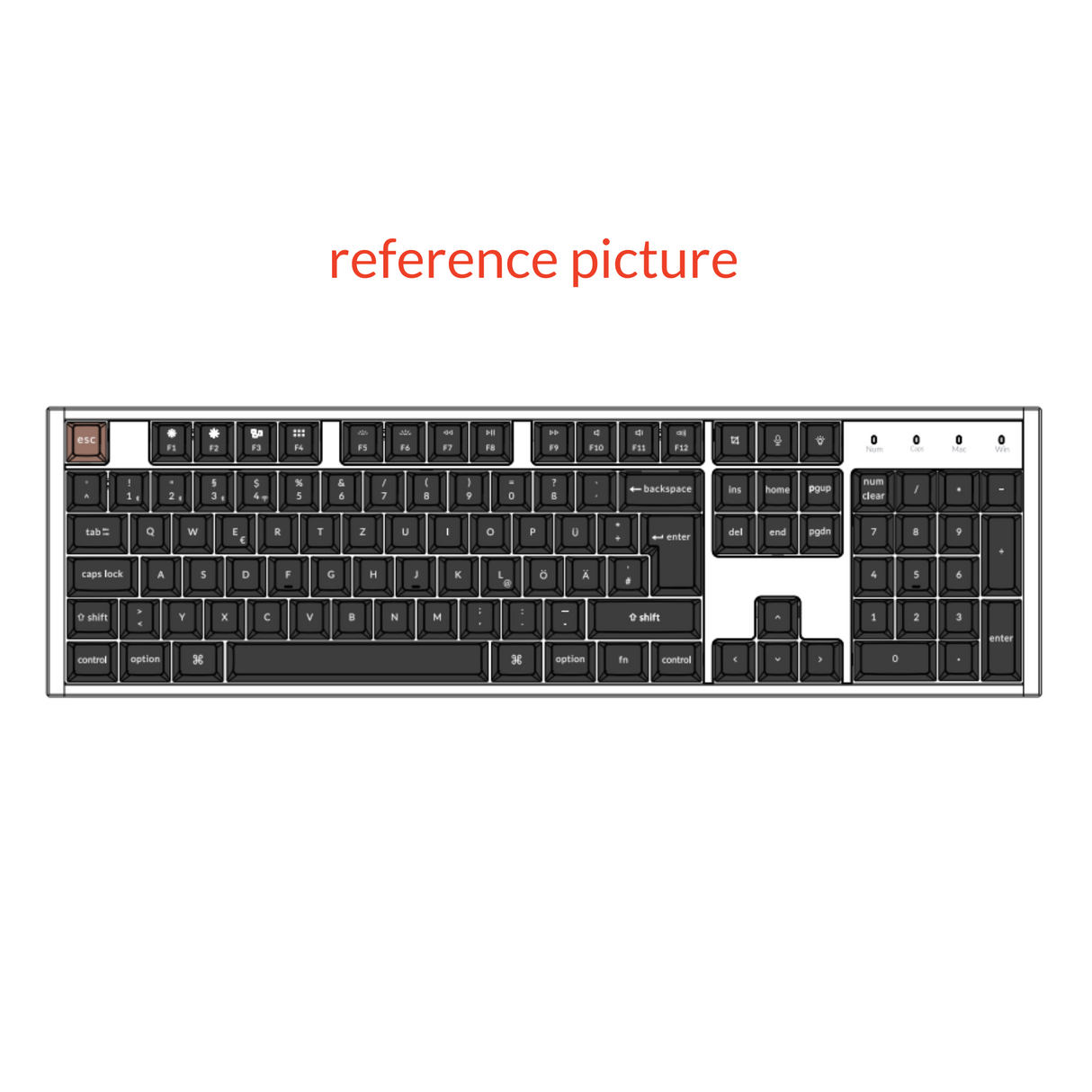 Keychron K10 HE Wireless Magnetischer Schalter Benutzerdefinierte Tastatur ISO Layout Kollektion