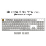 Keychron K10 HE Wireless Magnetic Switch Custom Keyboard ISO Layout Collection