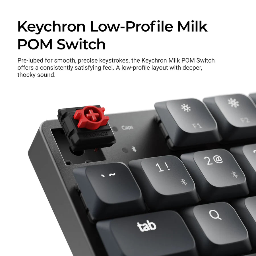 Keychron K1 QMK Wireless Mechanical Keyboard (Version 6) (US ANSI Layout)