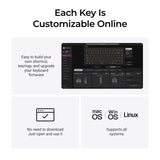 Keychron K2 HE Wireless Magnetic Switch Custom Keyboard - All-Wood Special Edition(US ANSI Layout)