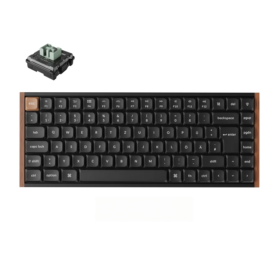 Keychron K3 HE Wireless Magnetic Switch Custom ISO Keyboard