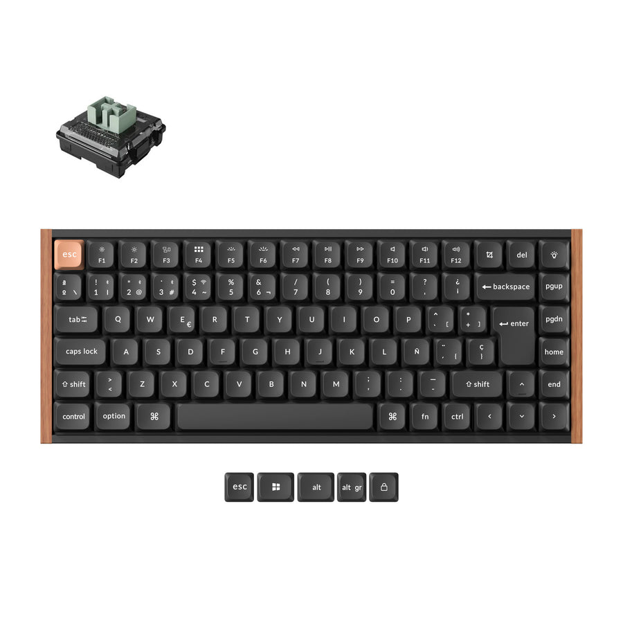 Keychron K3 HE Wireless Magnetic Switch Custom ISO Keyboard