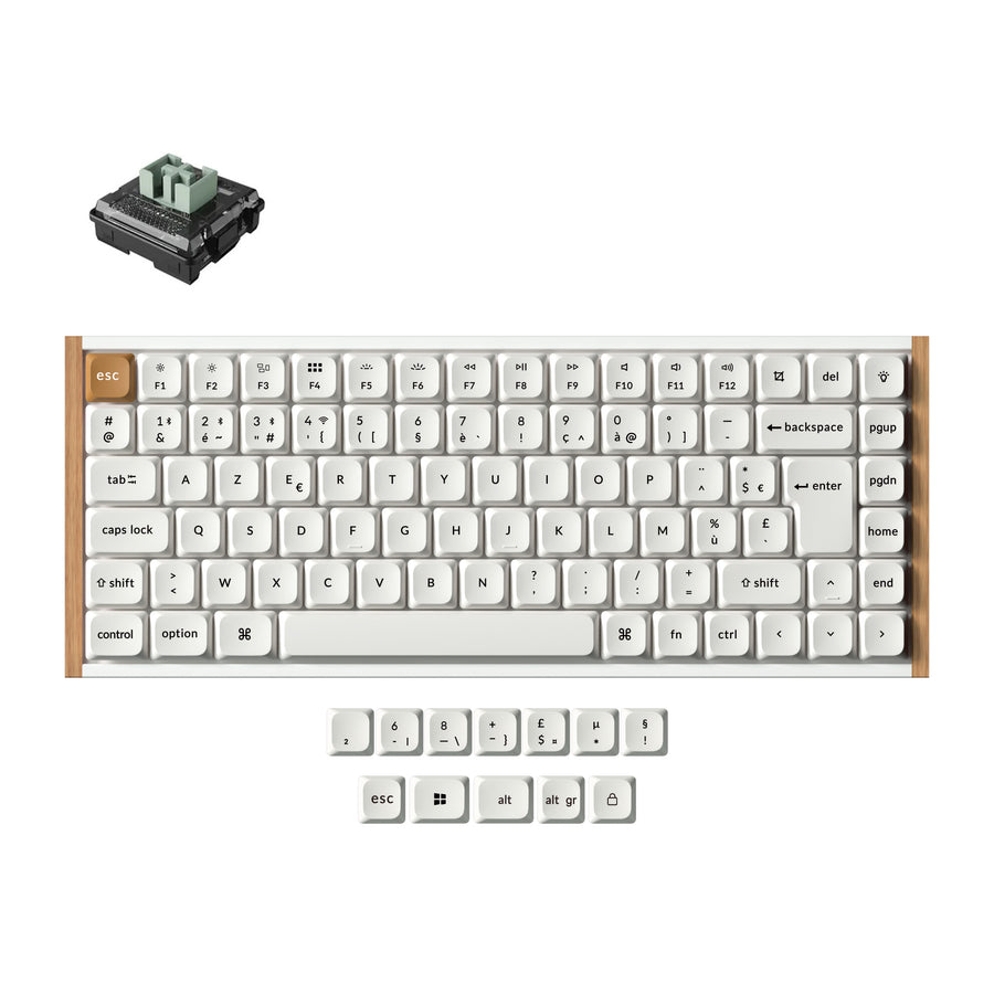 Keychron K3 HE Wireless Magnetic Switch Custom ISO Keyboard