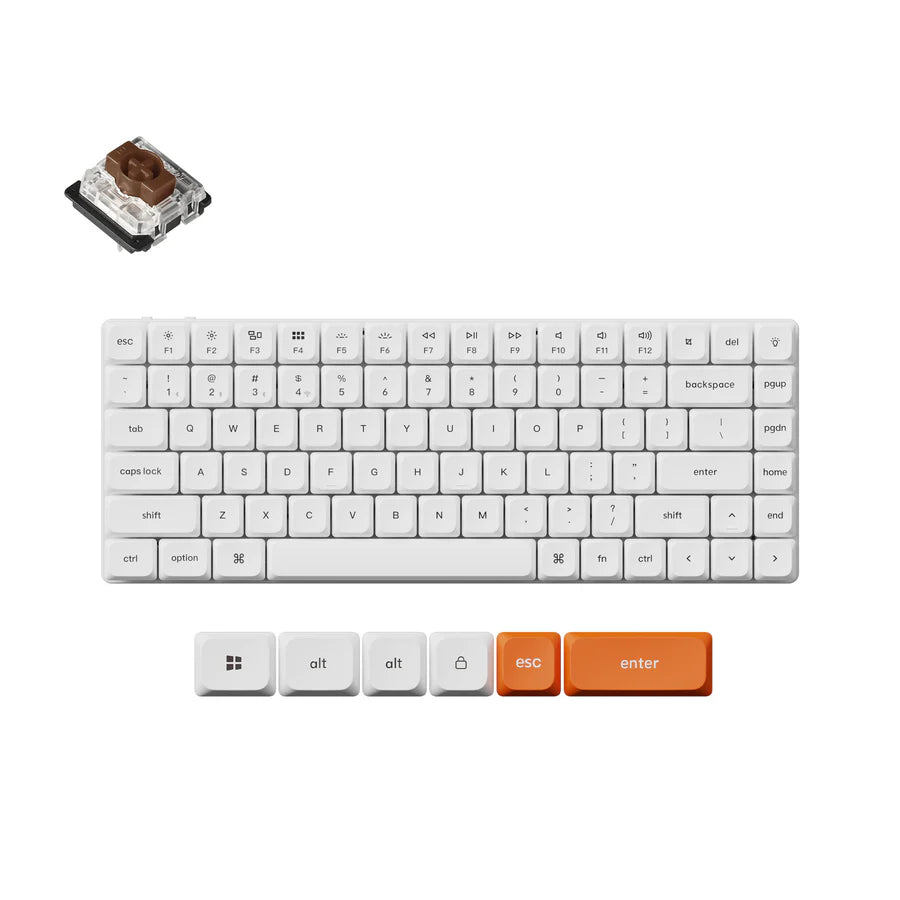 Keychron K3 Max QMK/VIA Wireless Benutzerdefinierte Mechanische Tastatur (US Layout)
