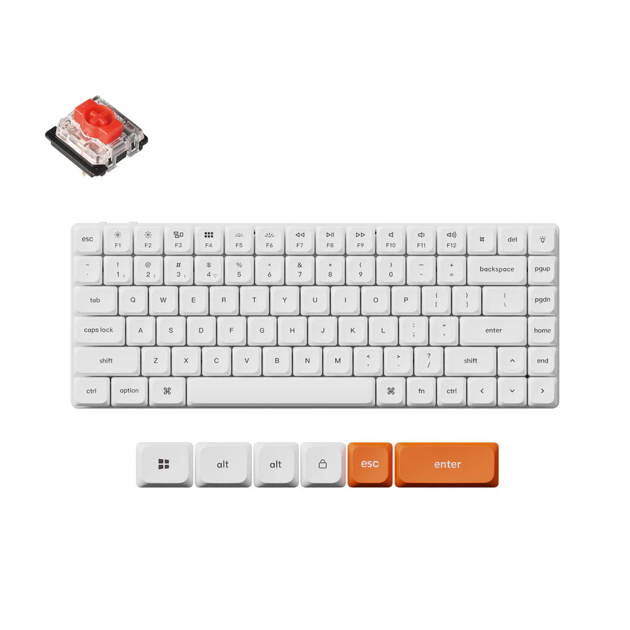 Keychron K3 Max QMK/VIA Wireless Benutzerdefinierte Mechanische Tastatur (US Layout)