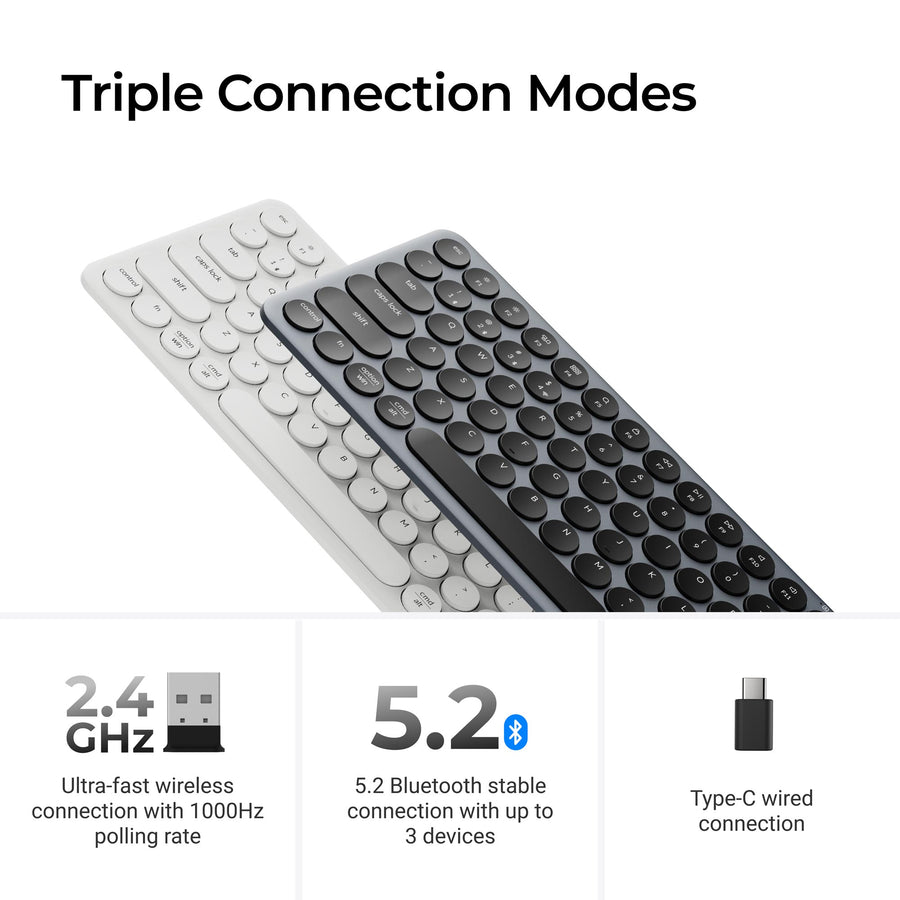 Keychron B1 Pro Ultra schlank Wireless Tastatur