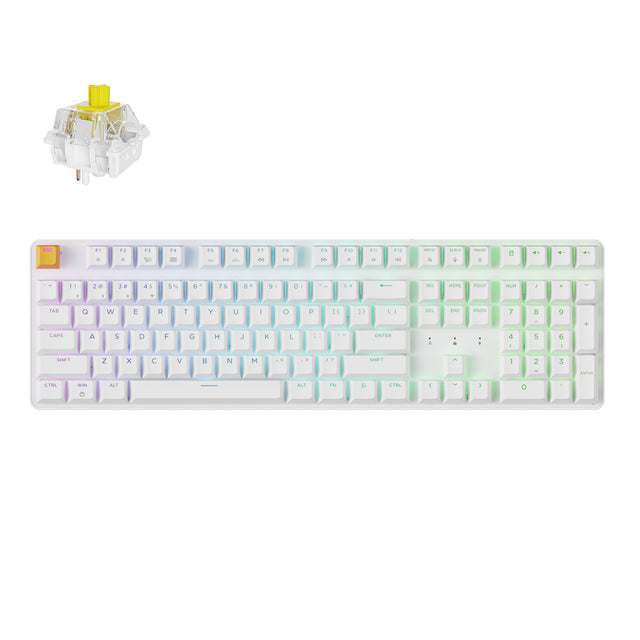 Keychron J5 QMK Wireless Mechanische Tastatur (US ANSI Layout)