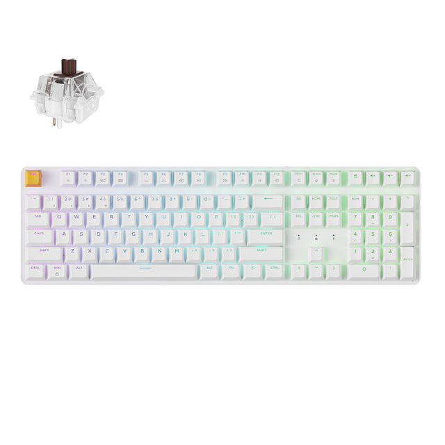 Keychron J5 QMK Wireless Mechanische Tastatur (US ANSI Layout)